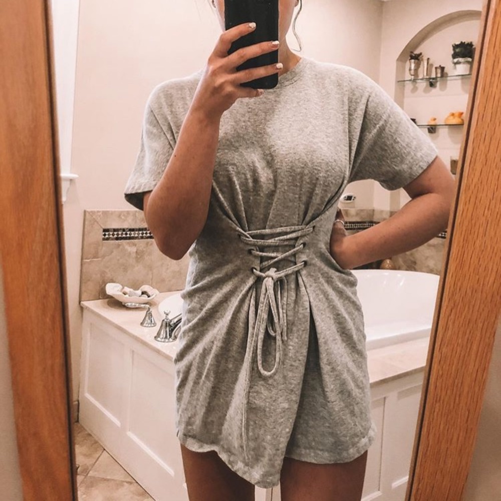 Mink Pink corset dress